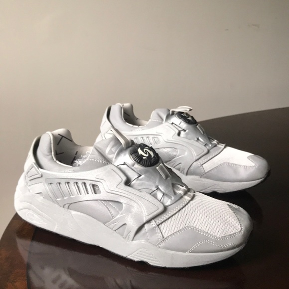 puma trinomic mens grey